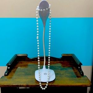 Antique pear necklace